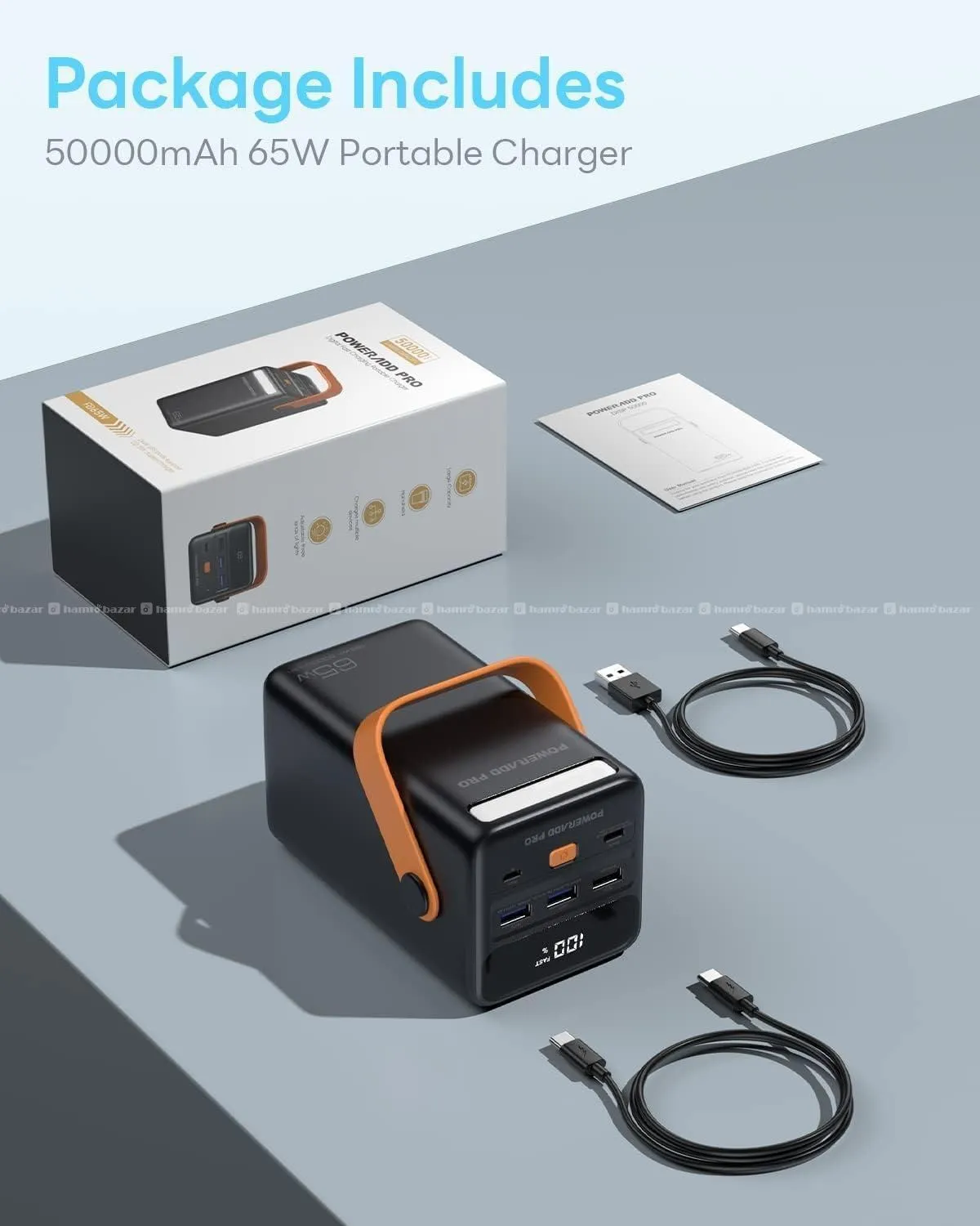 POWERADD PRO 50000mAh 65W PD Powerbank 6