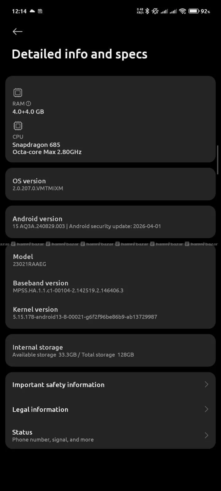 Redmi Note 12 4G 3