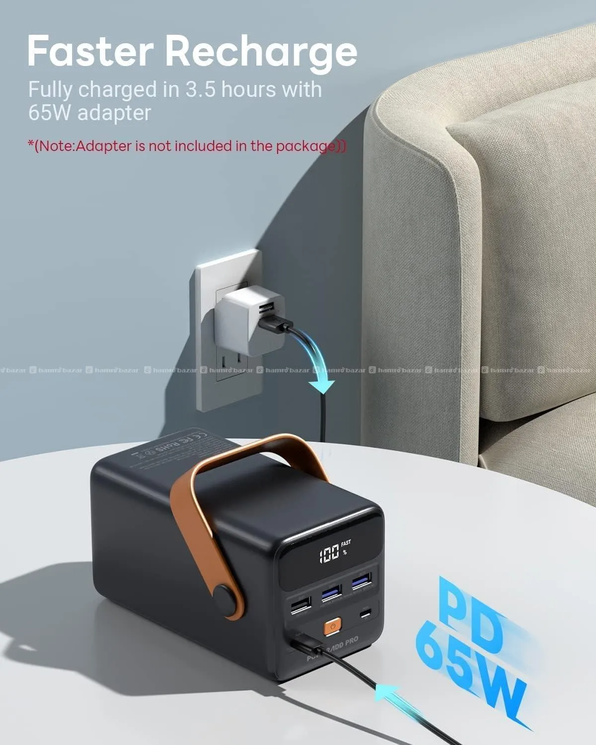 POWERADD PRO 50000mAh 65W PD Powerbank 4