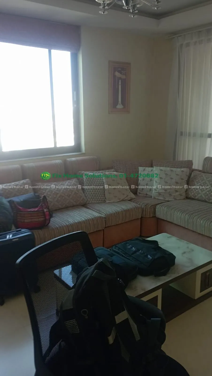 3BHK apartment on rent at panipokhari 4