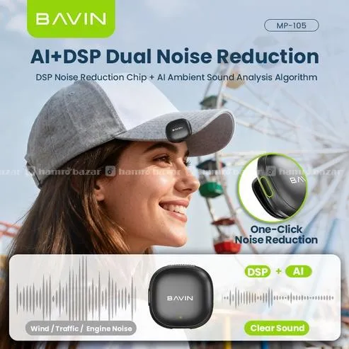BAVIN MP105 Type C Dual Wireless Microphone 2