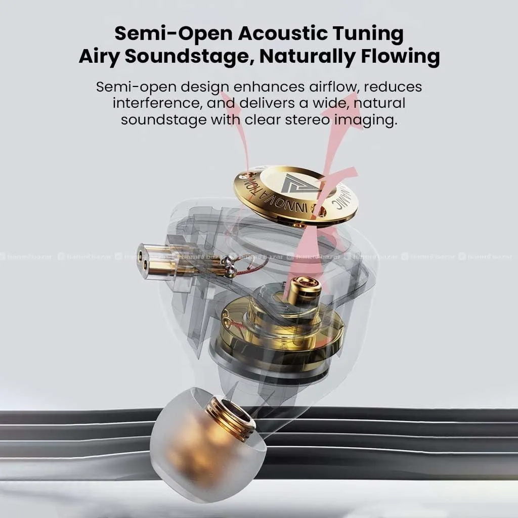 QKZ ENZO PRO 3.5mm Dynamic Drive IEM Earphone 3