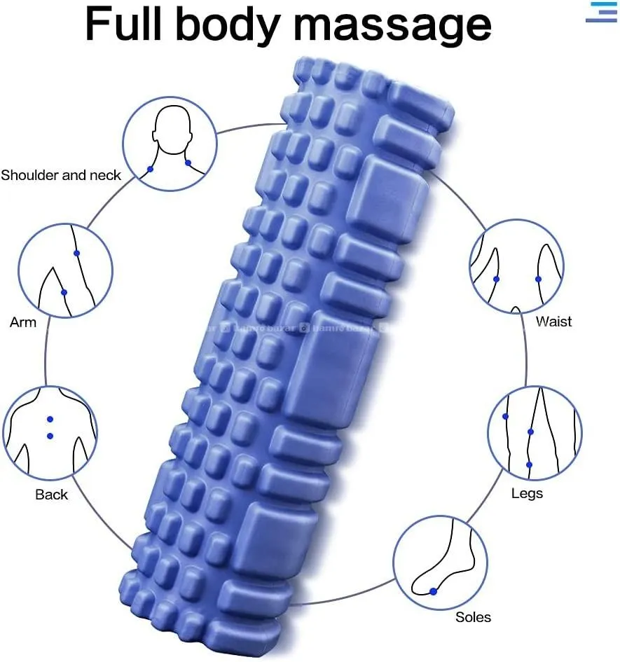 Foam Yoga Roller For Trigger Point Self Massage 5