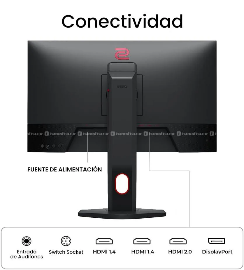 BenQ ZOWIE XL2411K 24"TN pannel Monitor 7