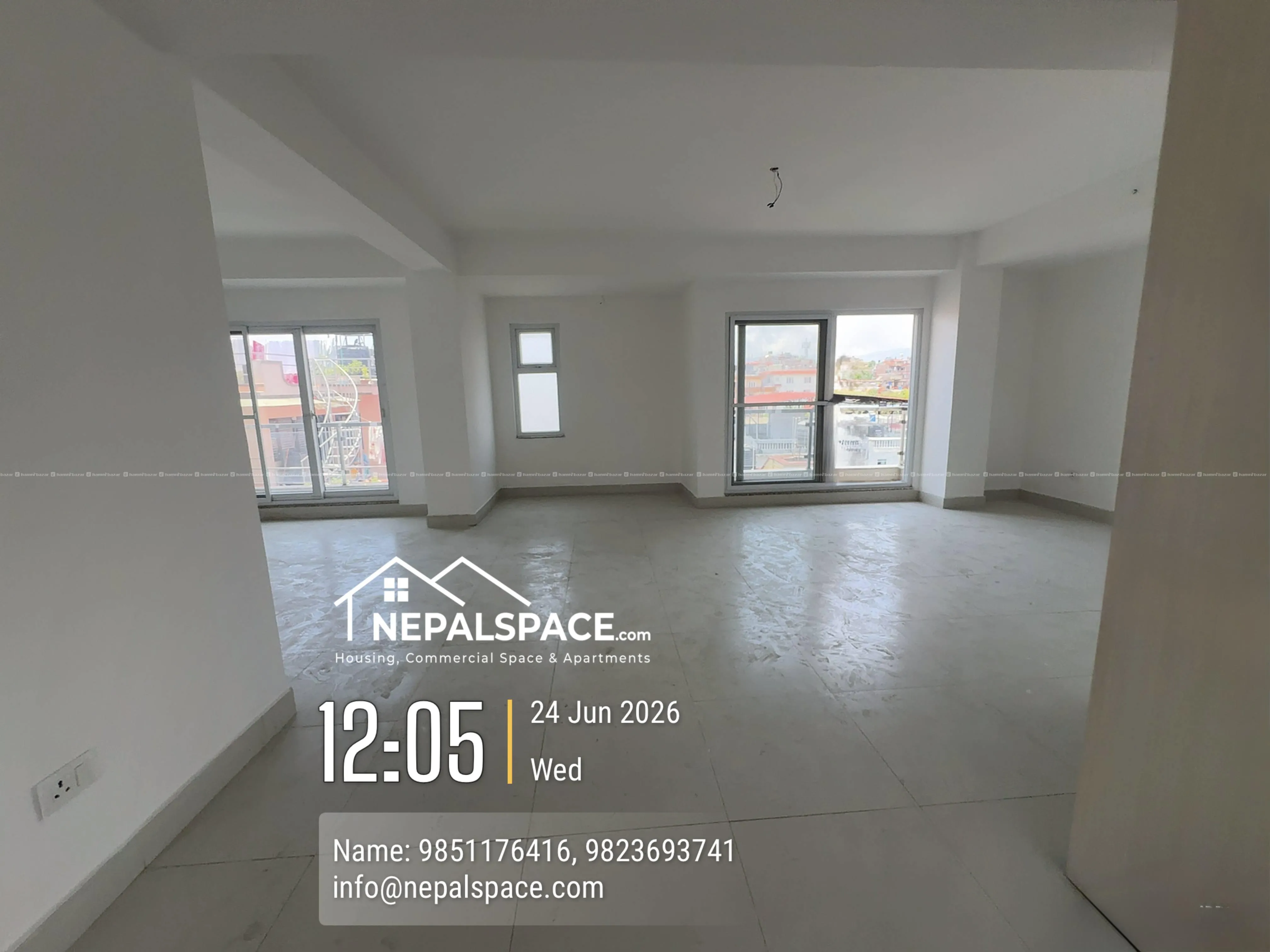 1300 sqft Commercial Space on Rent in Baluwatar 2