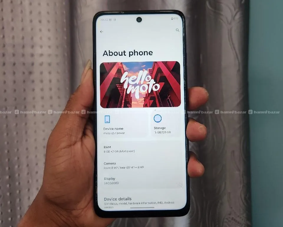 Motorola g57 power 5g 8/128 2