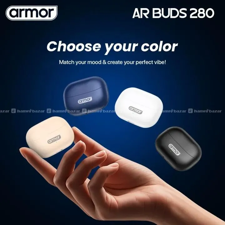 Armor AR Buds 280 Wireless Earbuds Smart ENC 4