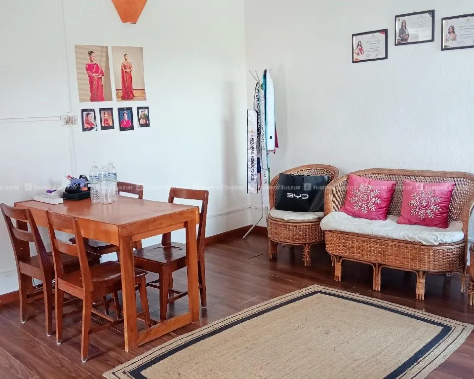 rent for house sanepa 5 room ( office ) 6