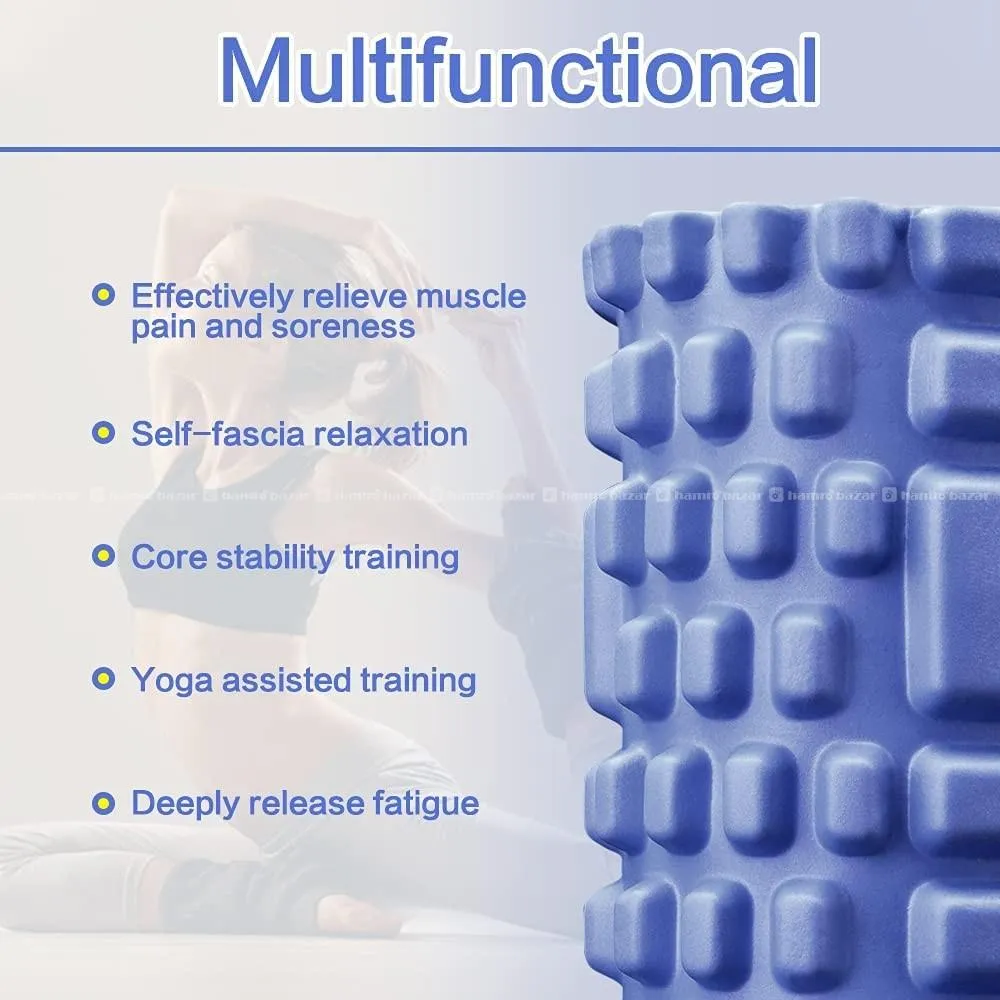 Foam Yoga Roller For Trigger Point Self Massage 2