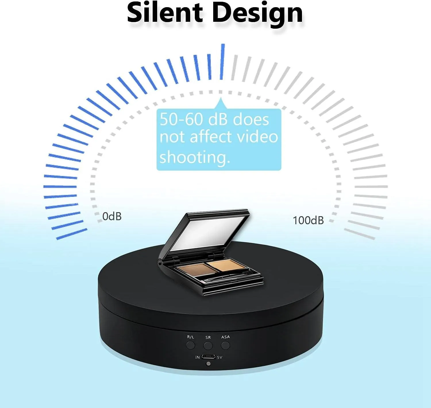 360° Motorized Rotating Display Stand 15CM 5