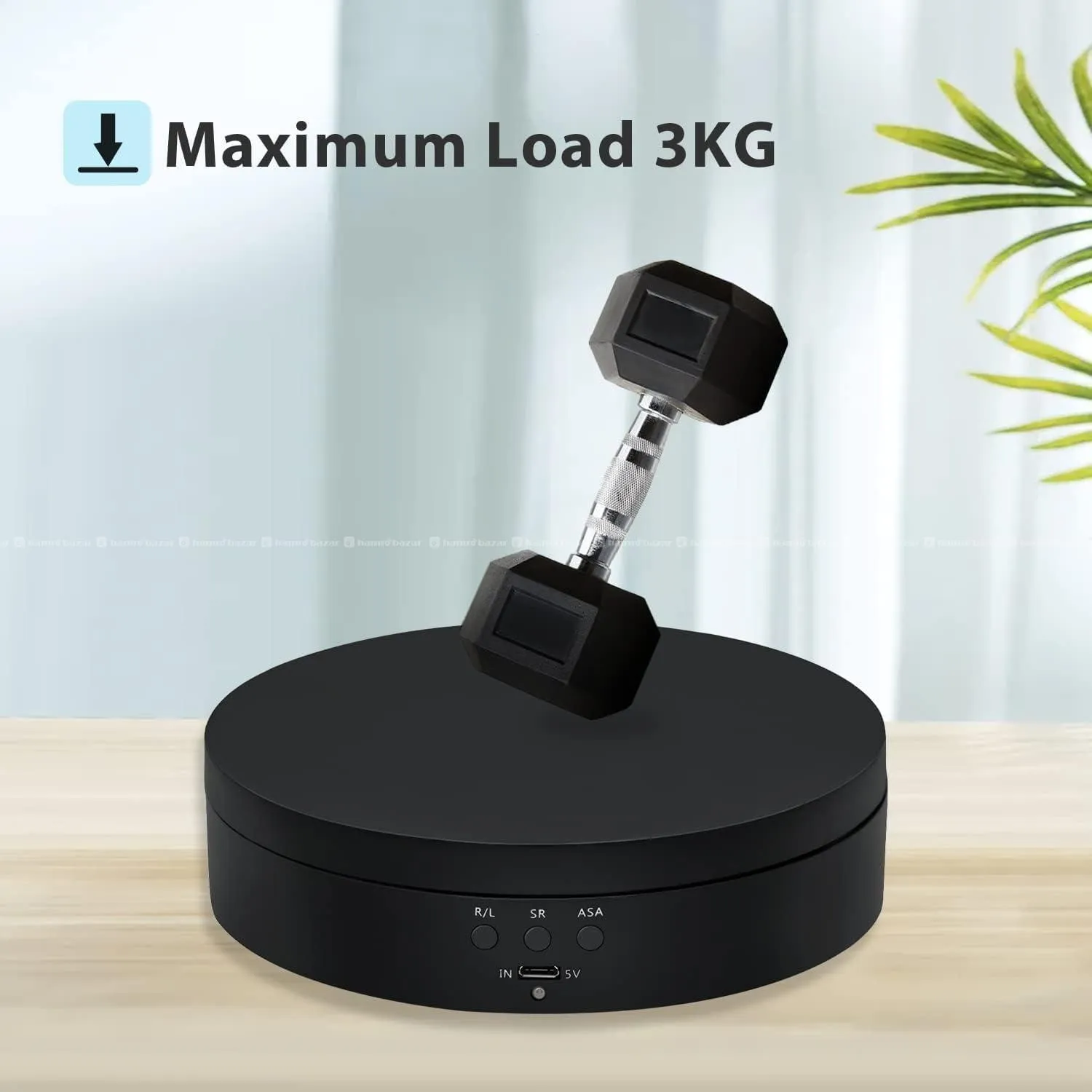 360° Motorized Rotating Display Stand 15CM 2