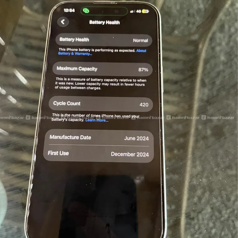 iPhone 15 ( 128 GB / 87% Battery Health) 4