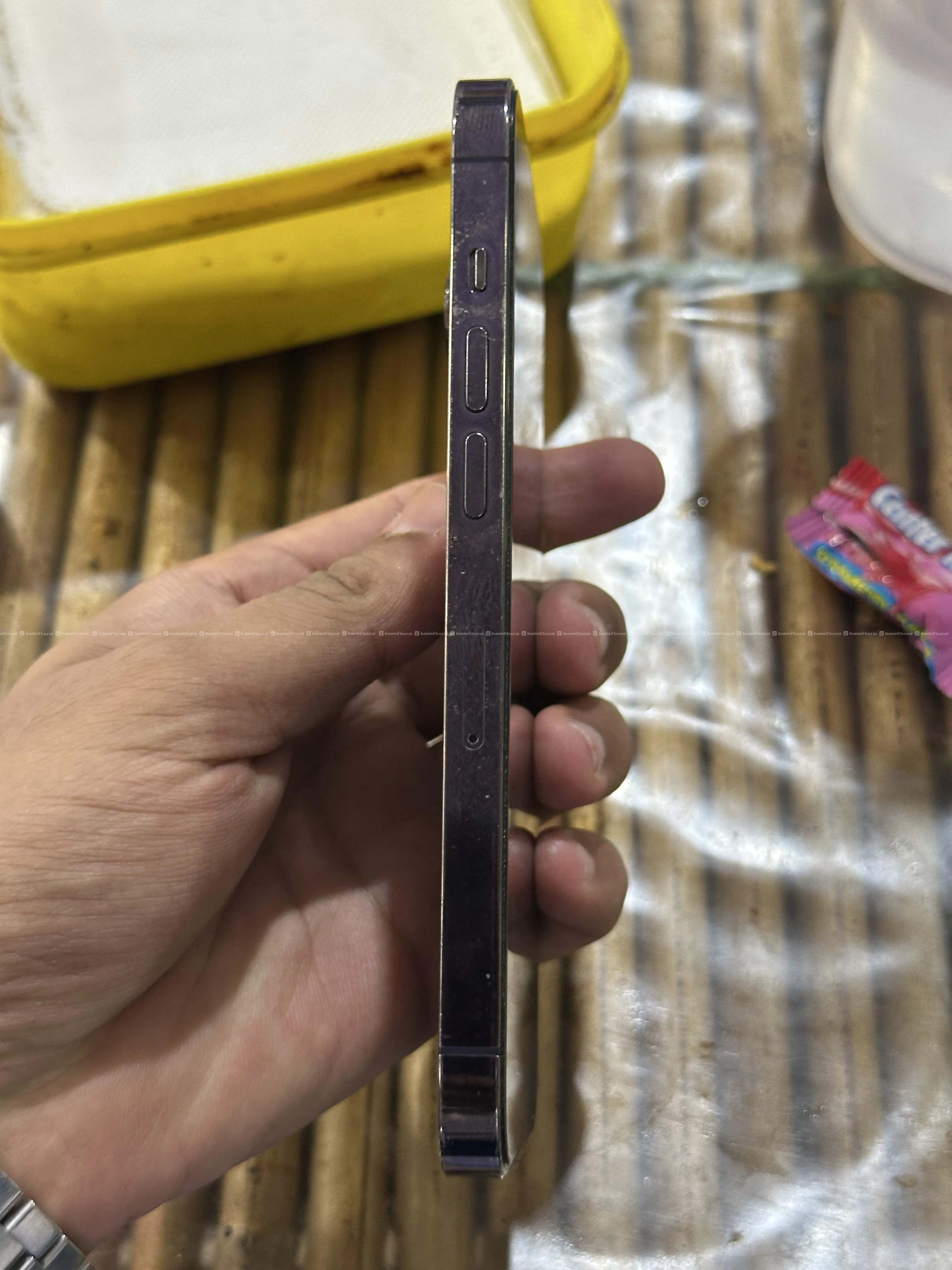 iphone 14 pro max deep purple color ,87 bh 3