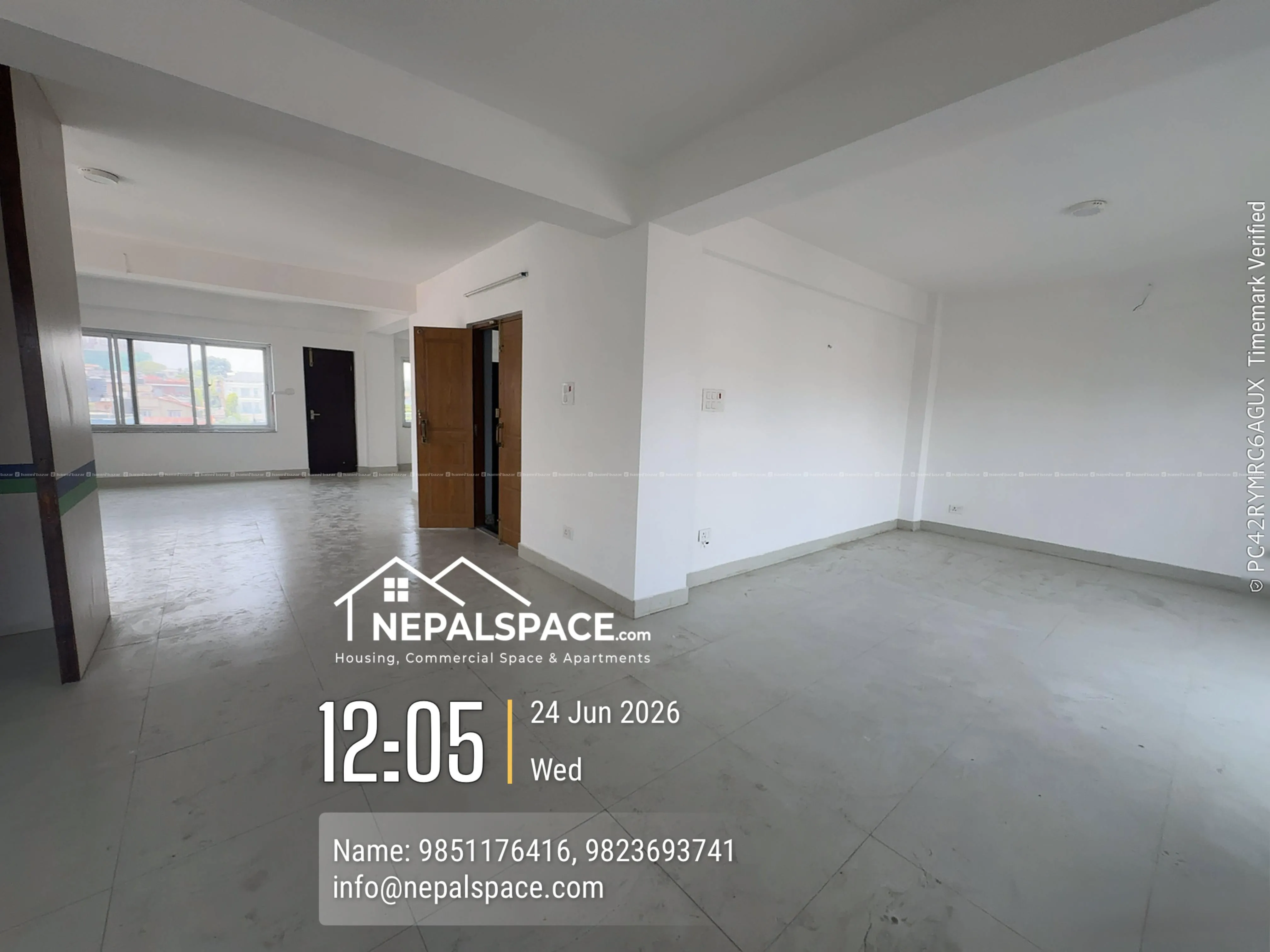 1300 sqft Commercial Space on Rent in Baluwatar 7