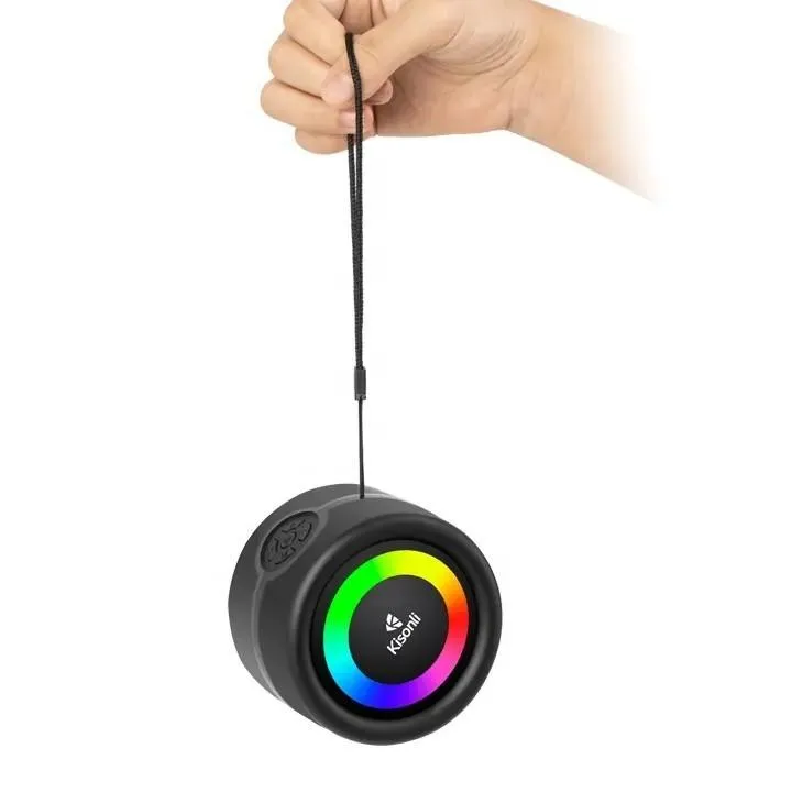 Kisonli S16 Bluetooth Speaker With LED Lights 5