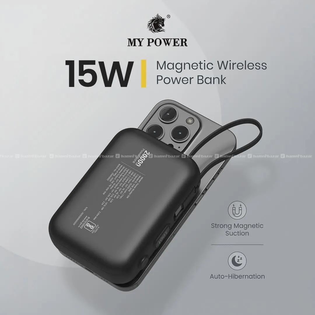 My Power Mflow F22 20,000mAh Wireless Powerbank 5