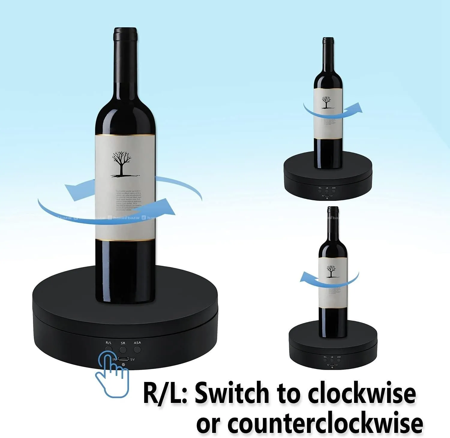 360° Motorized Rotating Display Stand 15CM 7