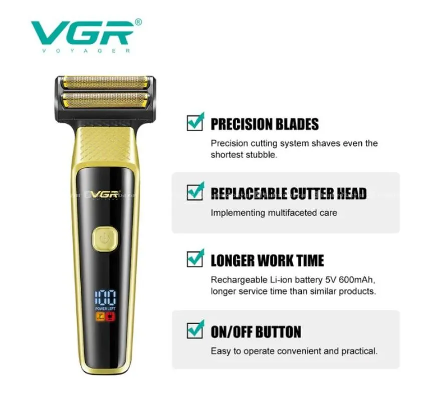 VGR V366 Professional 3-in-1 Trimmer Shaver 5