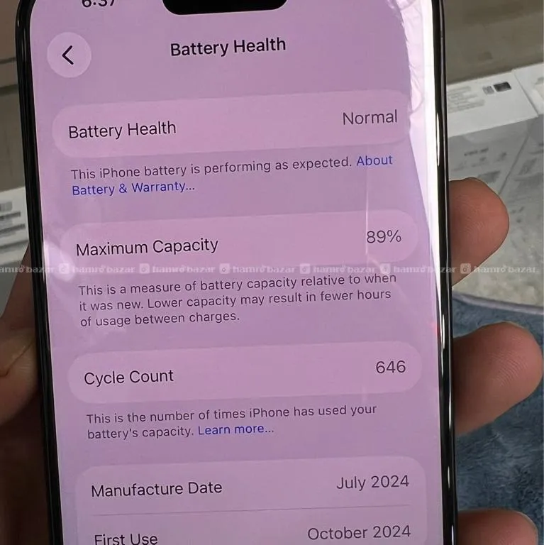 iPhone 15 Pro Deep Blue 3