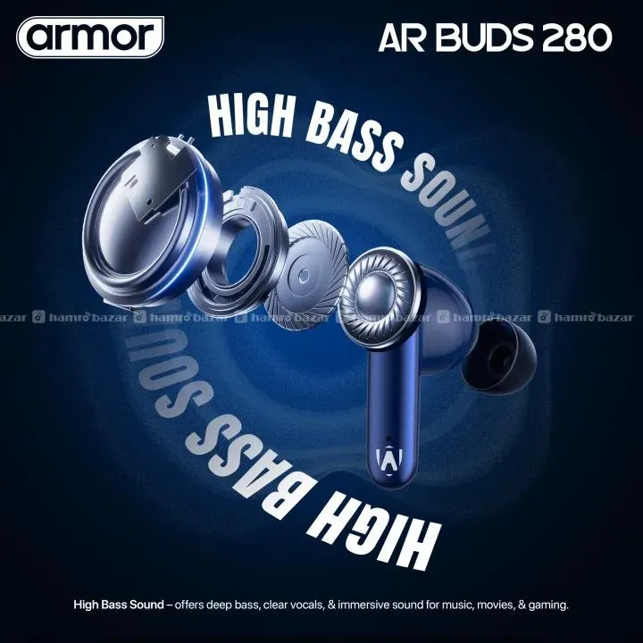 Armor AR Buds 280 Wireless Earbuds Smart ENC 2