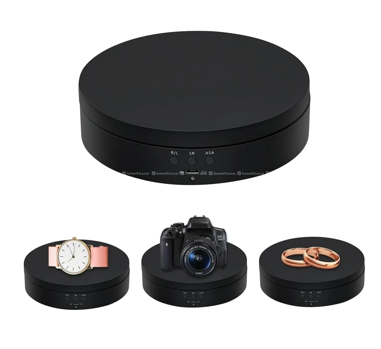 360° Motorized Rotating Display Stand 15CM 1