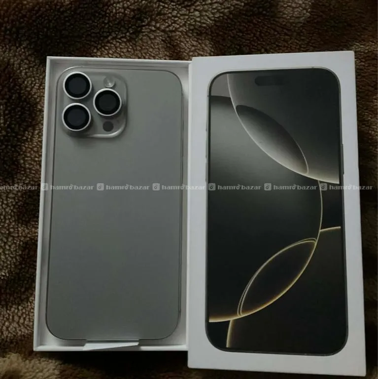 Iphone 16 pro max 256gb
Full fresh comes with box 2