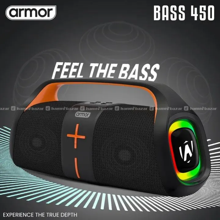 Armor Bass 450 Bluetooth Speaker 20W 4