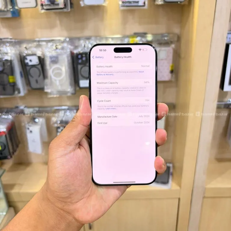 I Phone 16 Pro Max 256 Gb ( Bh-94% ) 4