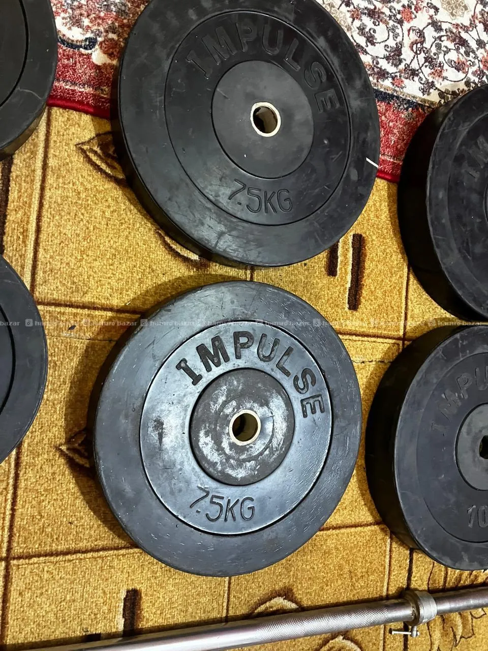 55 KG Adjustable Dumbell Gym Set 6
