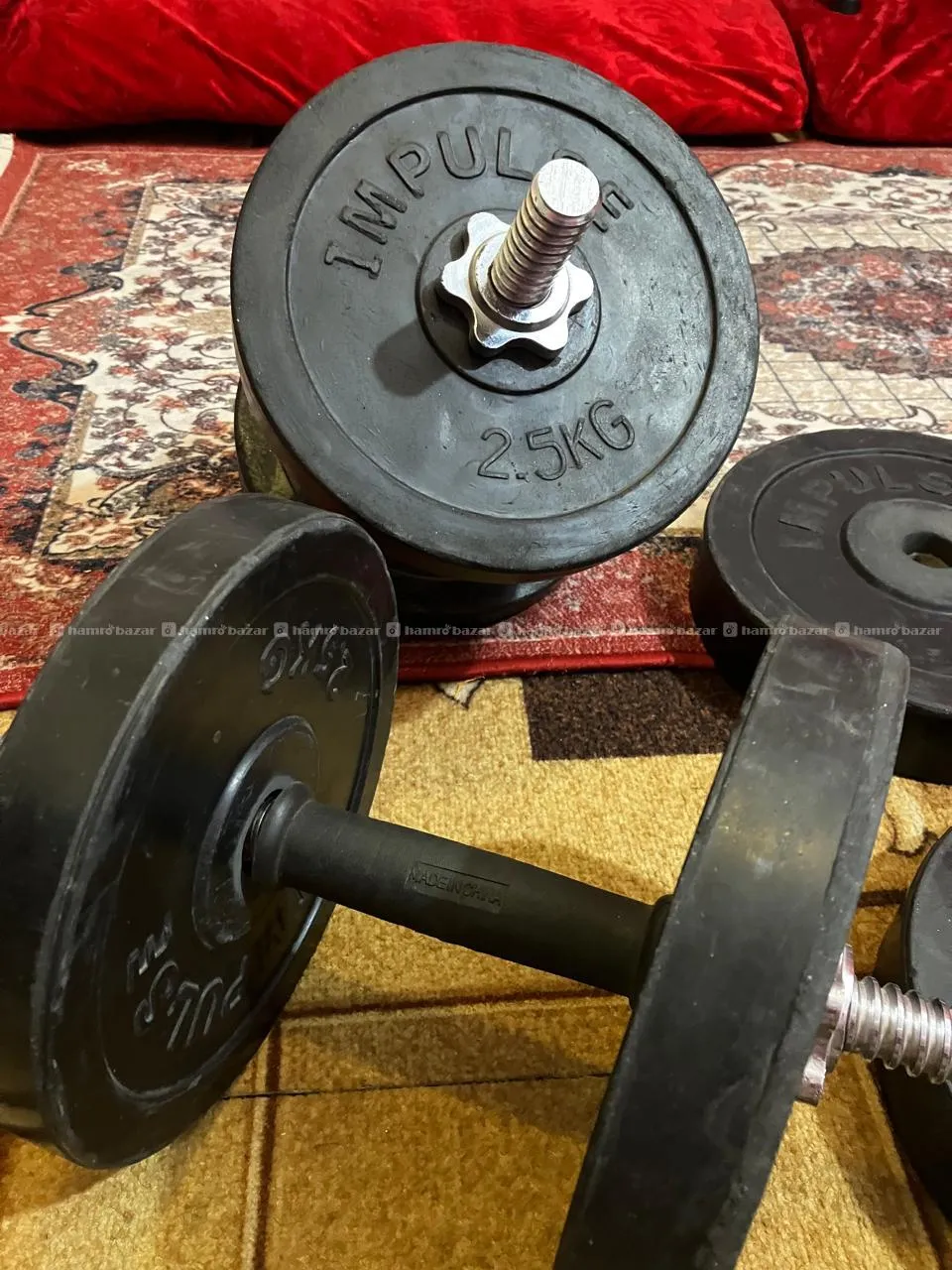 55 KG Adjustable Dumbell Gym Set 3