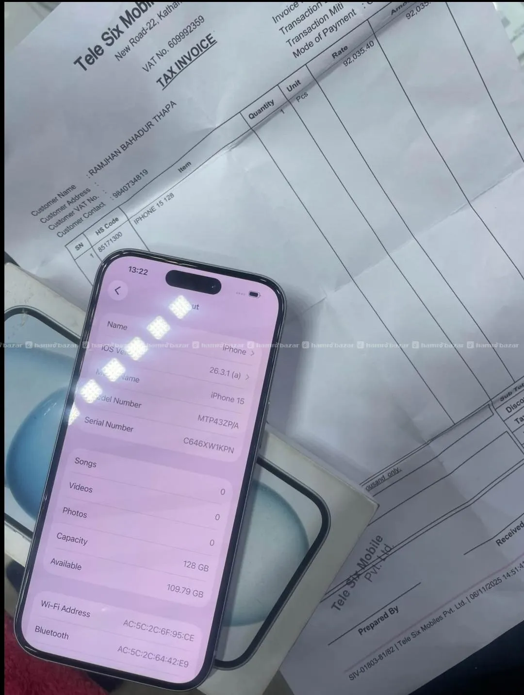 iphone 15 128gb Urgent sell ‼️ 6