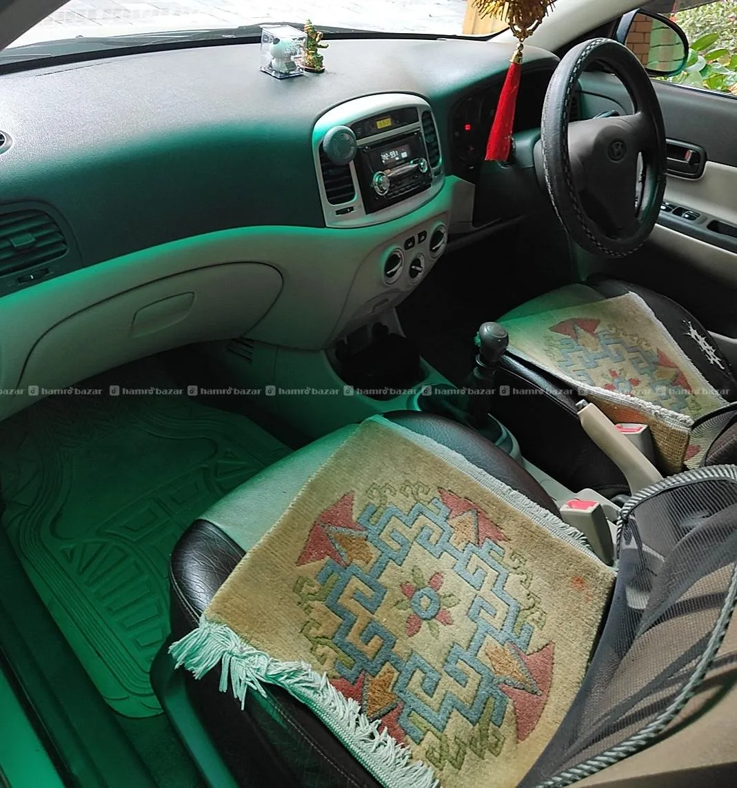 Hyundai accent car 2007 model 2
