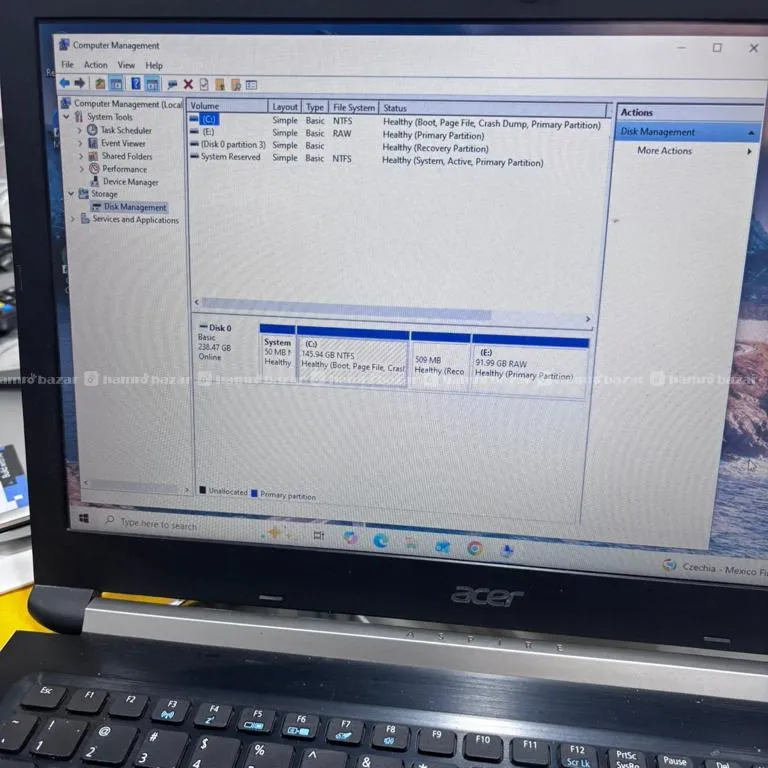 Acer I5 7th Gen 2