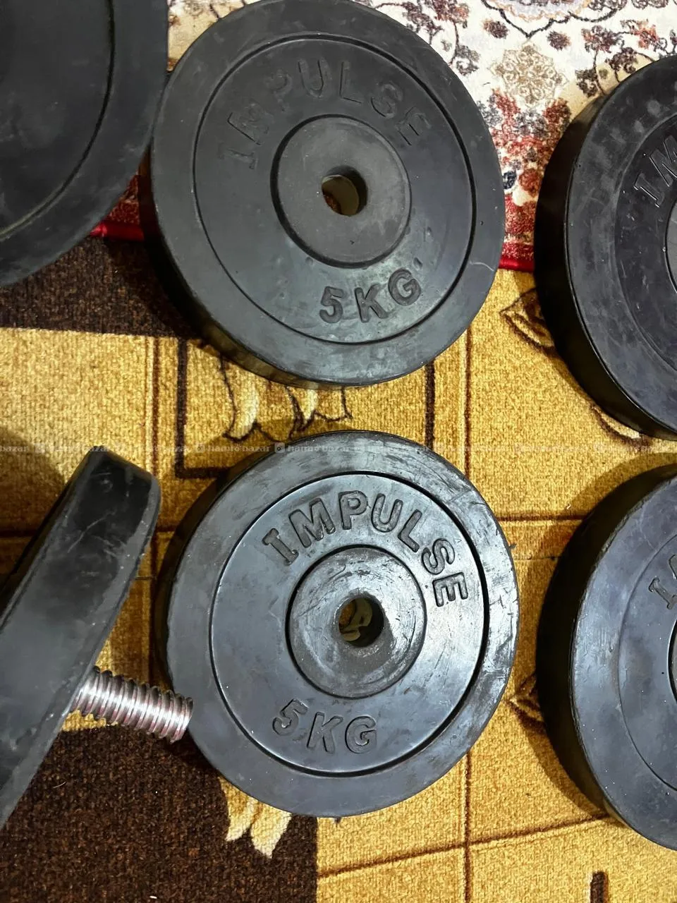 55 KG Adjustable Dumbell Gym Set 5
