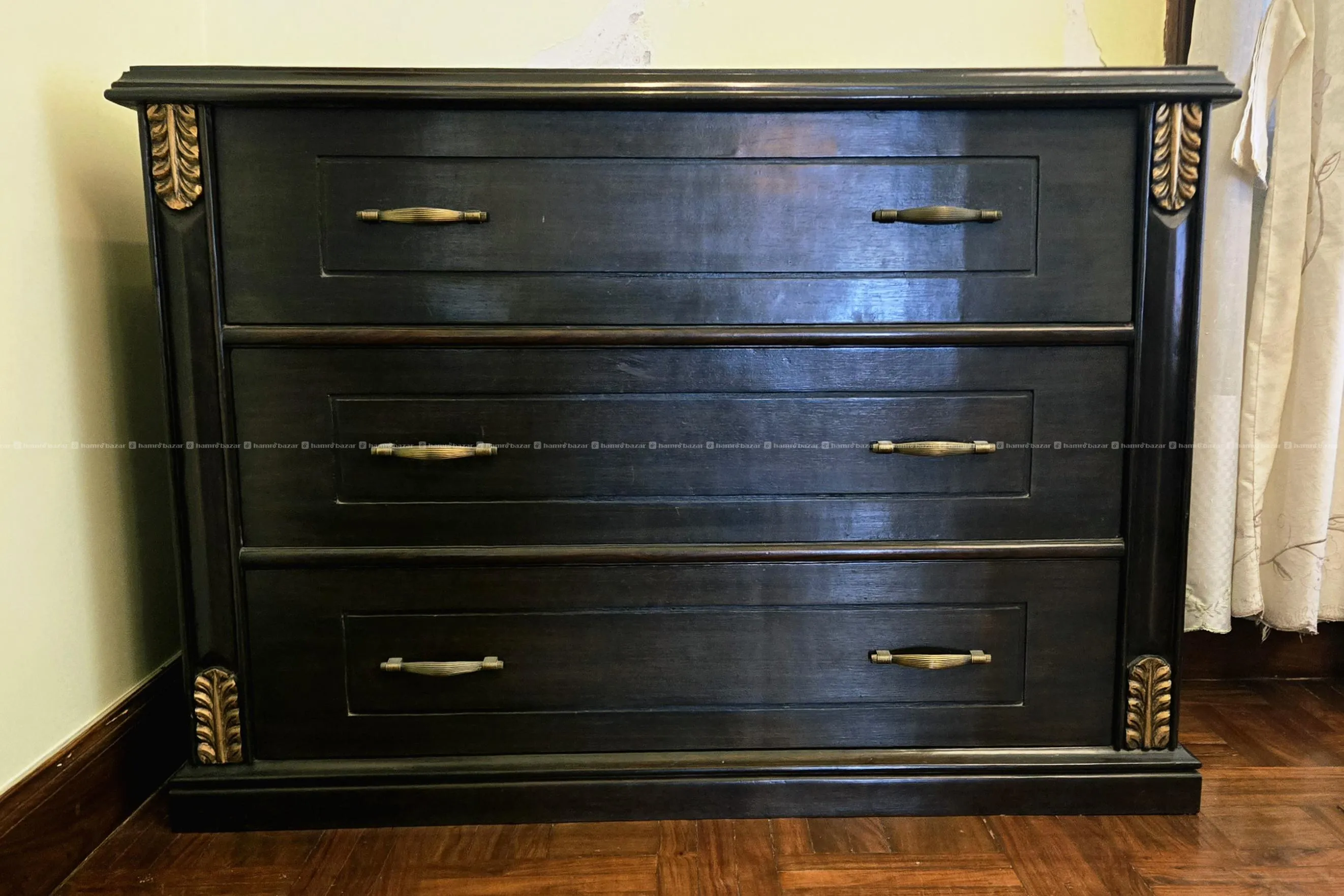 King Size Bed with Chest of Drawers | Negotiable 3