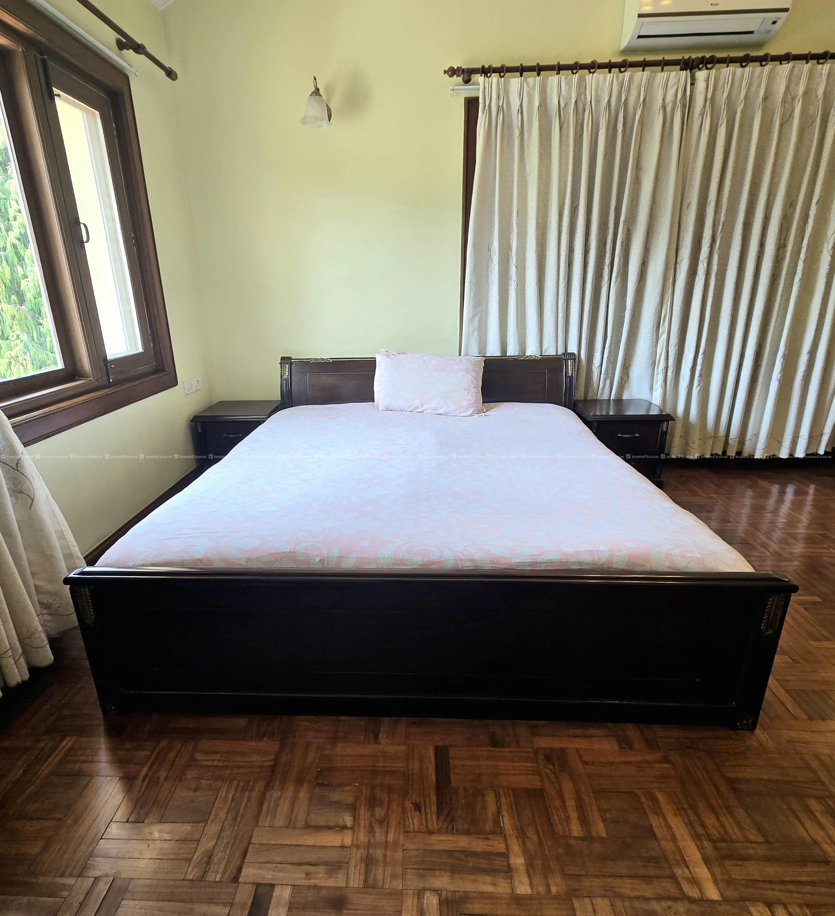 King Size Bed with Chest of Drawers | Negotiable 4