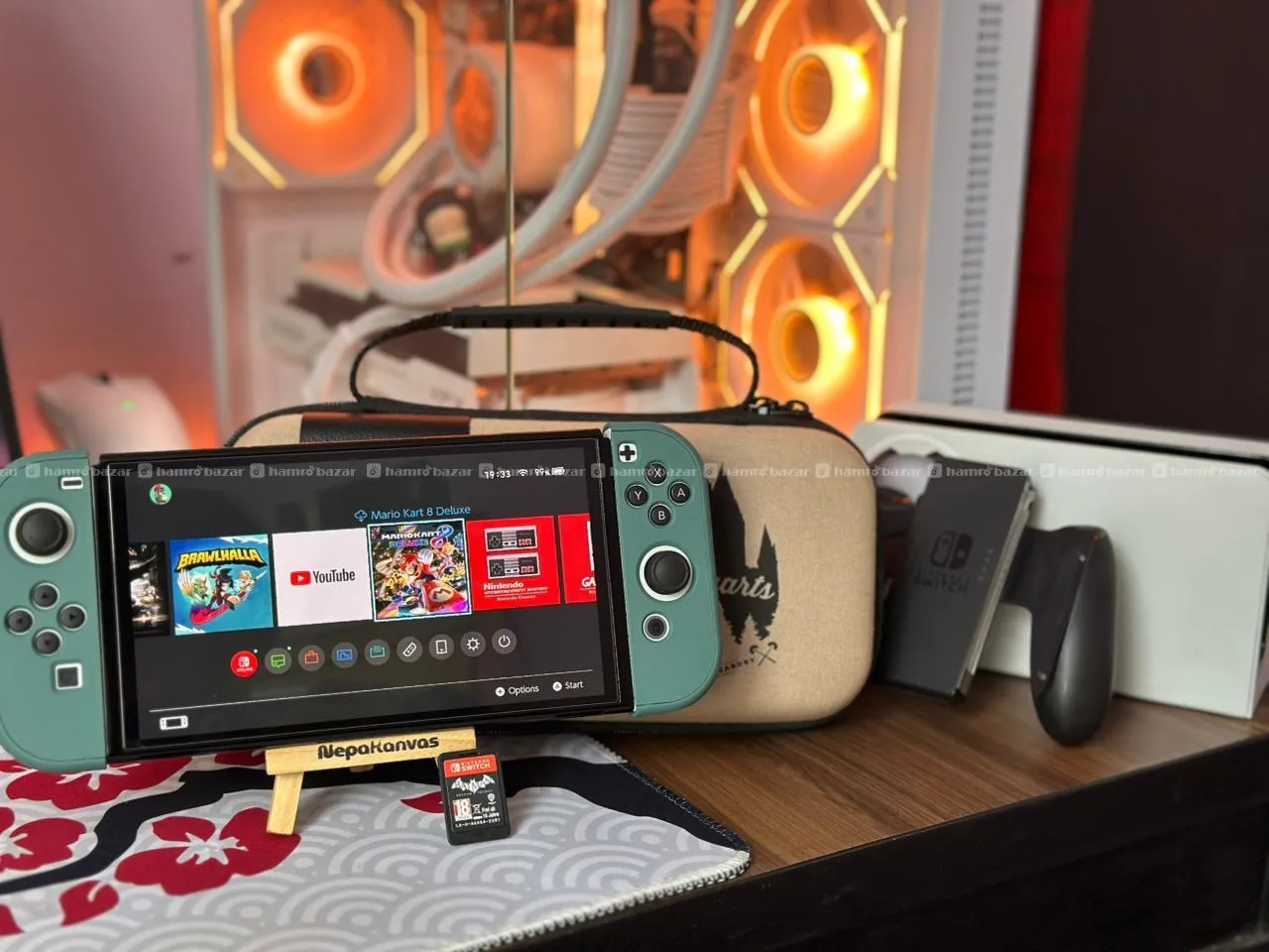 Nintendo Switch Oled on fair price. 8