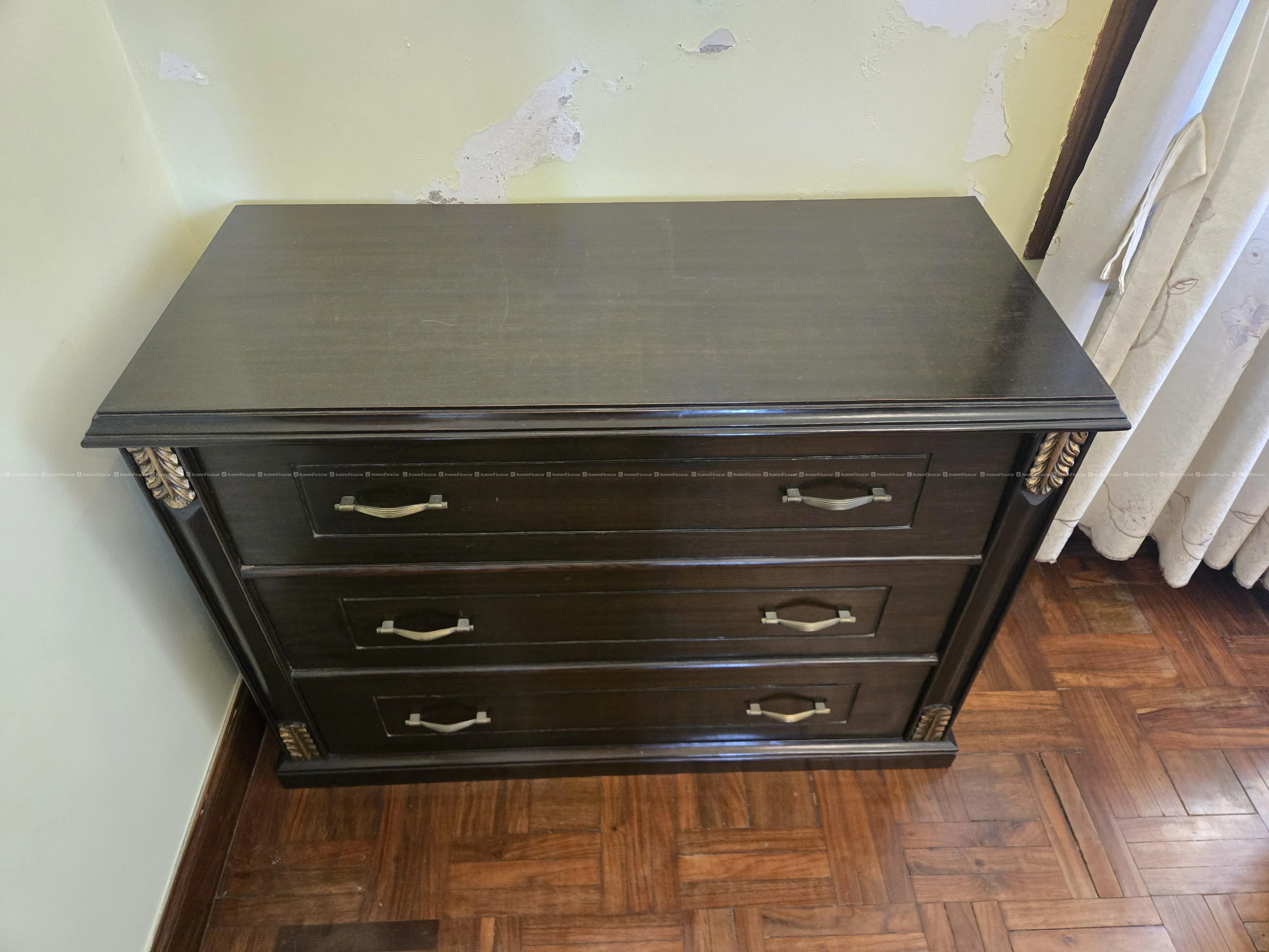 King Size Bed with Chest of Drawers | Negotiable 2