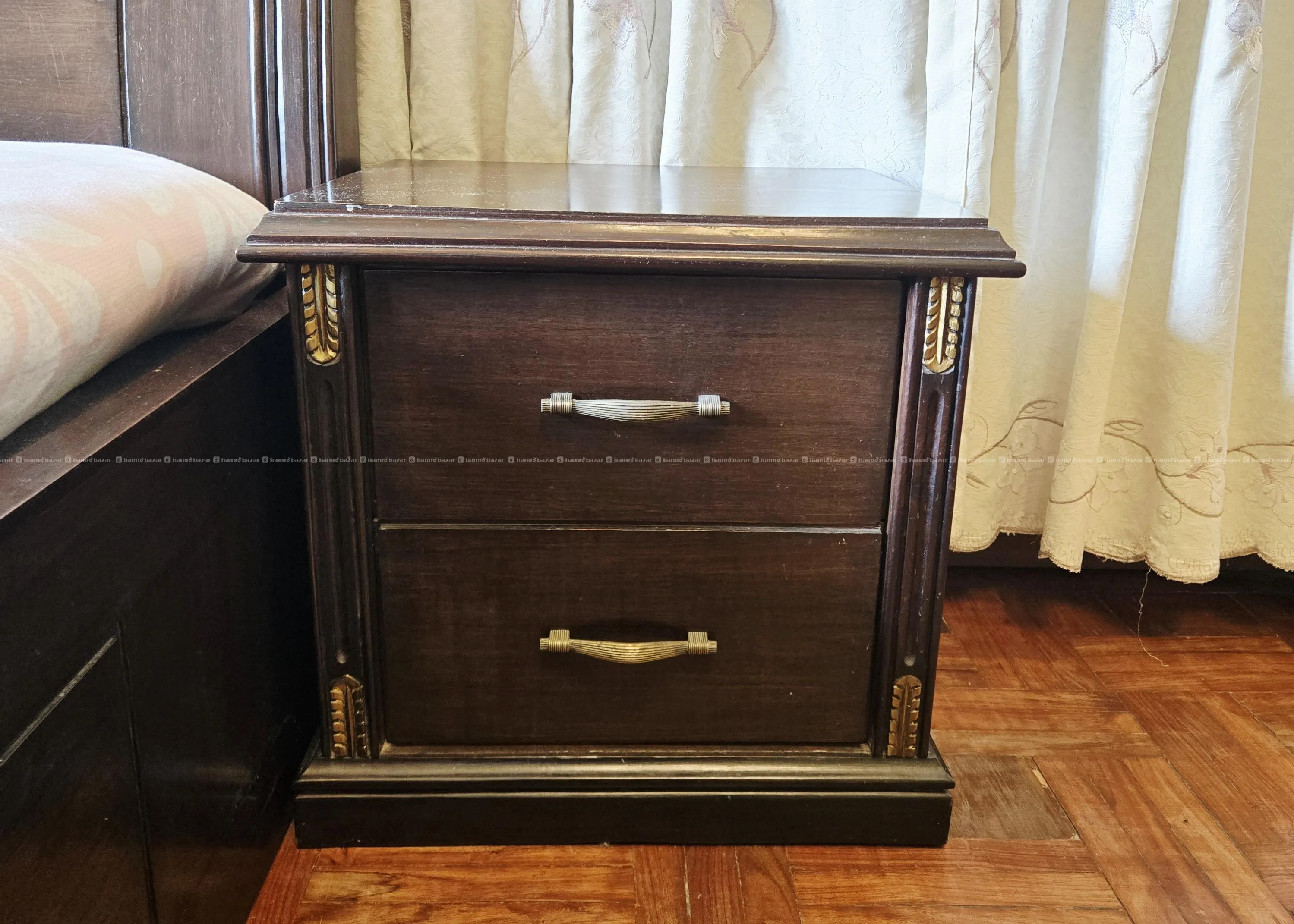 King Size Bed with Chest of Drawers | Negotiable 5