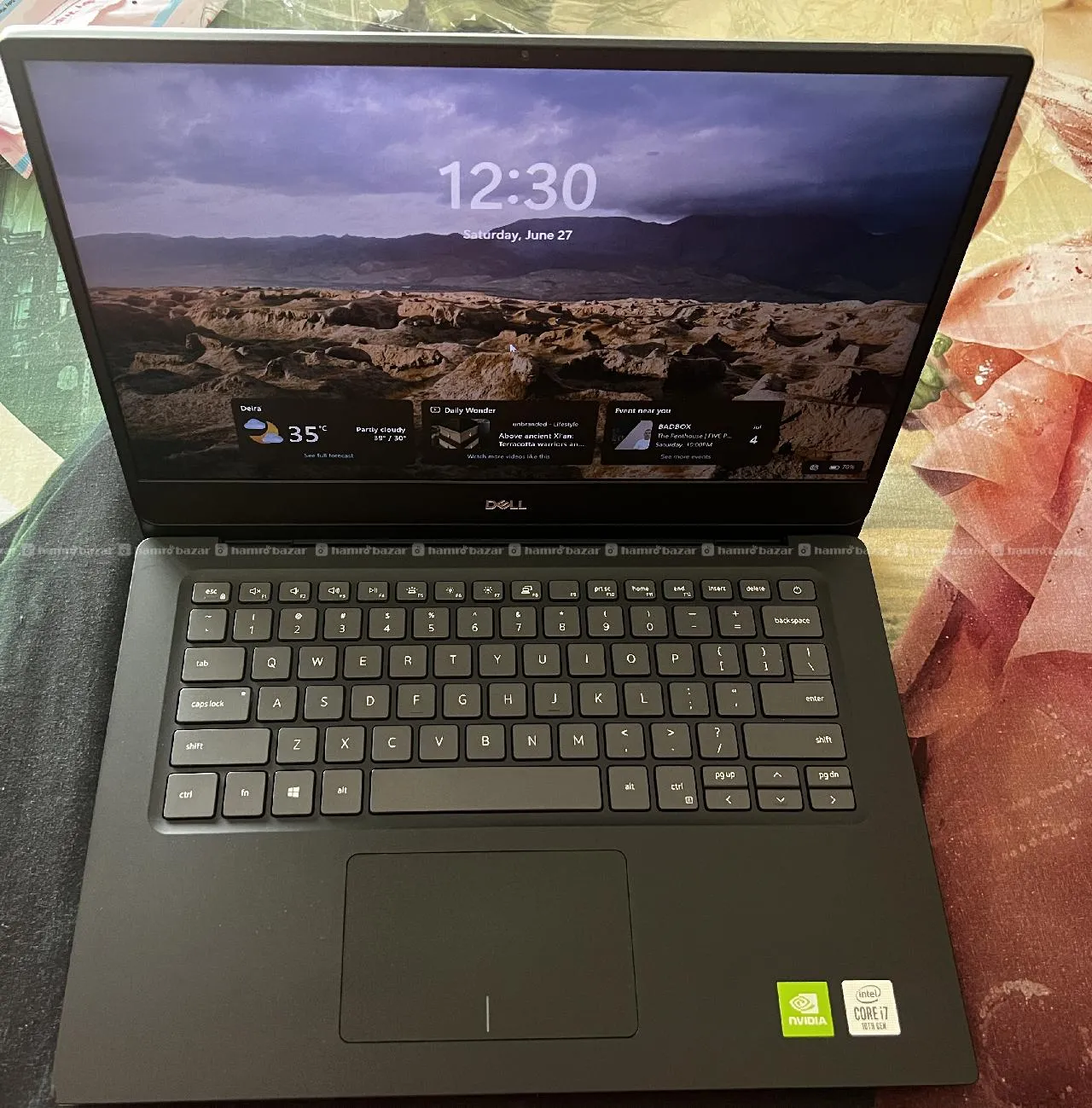 dell laptop i7 ,10Gen 2