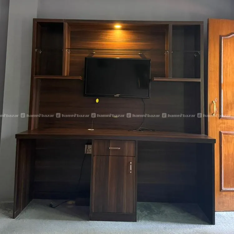 Study & Computer Table with Storage 2