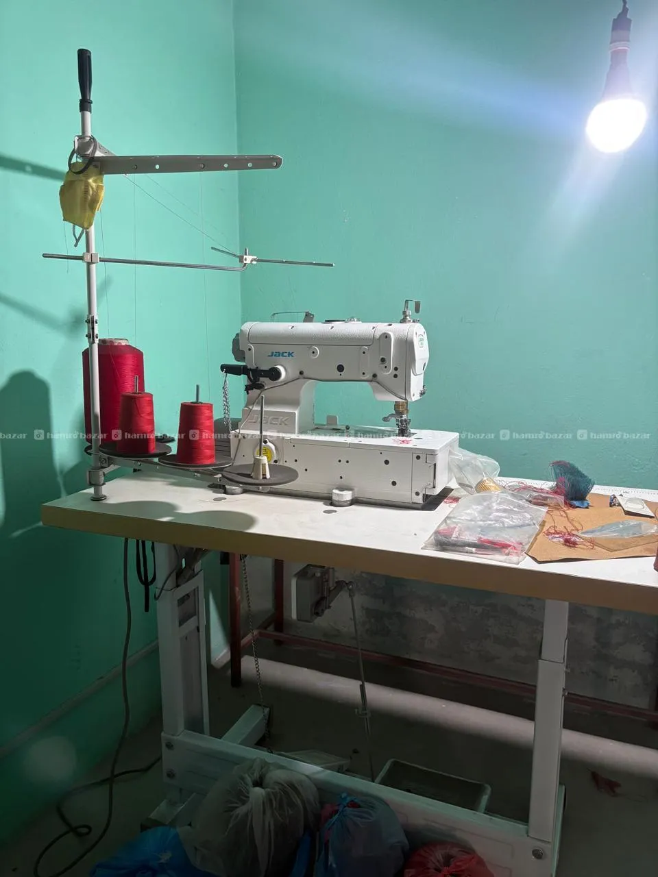 Garment Factory Tailor Machine and Cloth 2