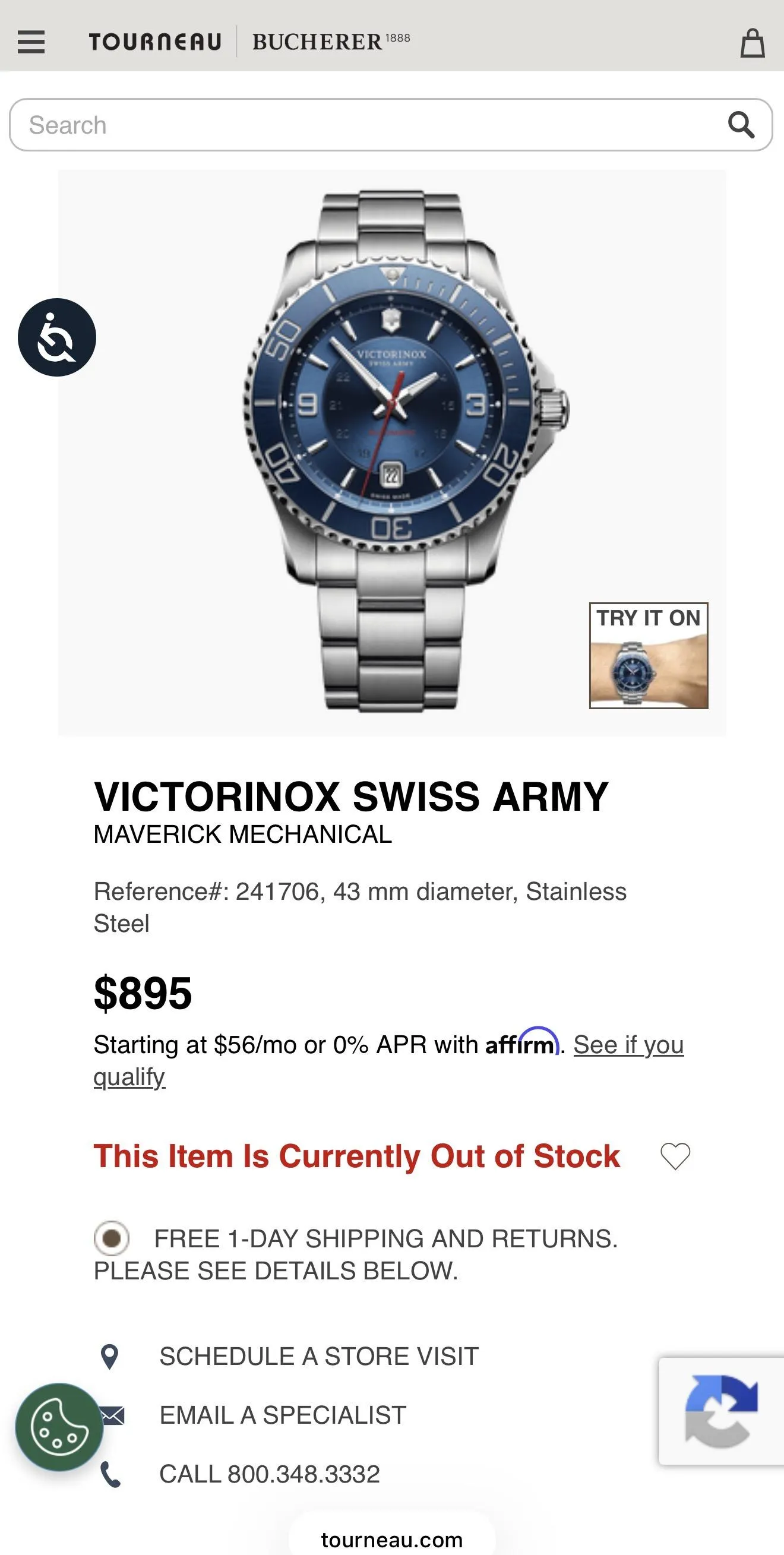 VICTORINOX SWISS ARMY MAVERICK MECHANICAL 4