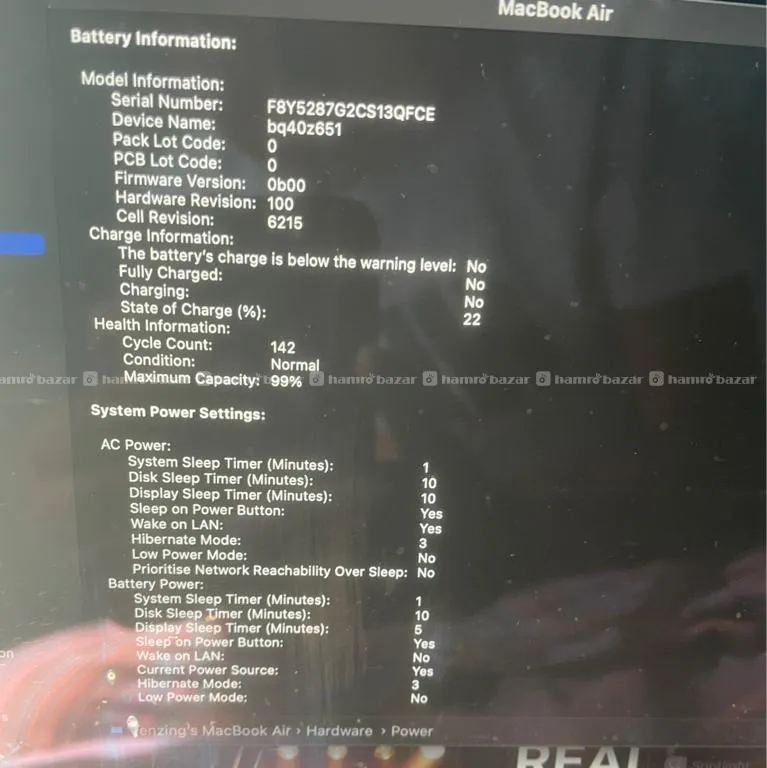 Mac M2 Air 16/256gb 2