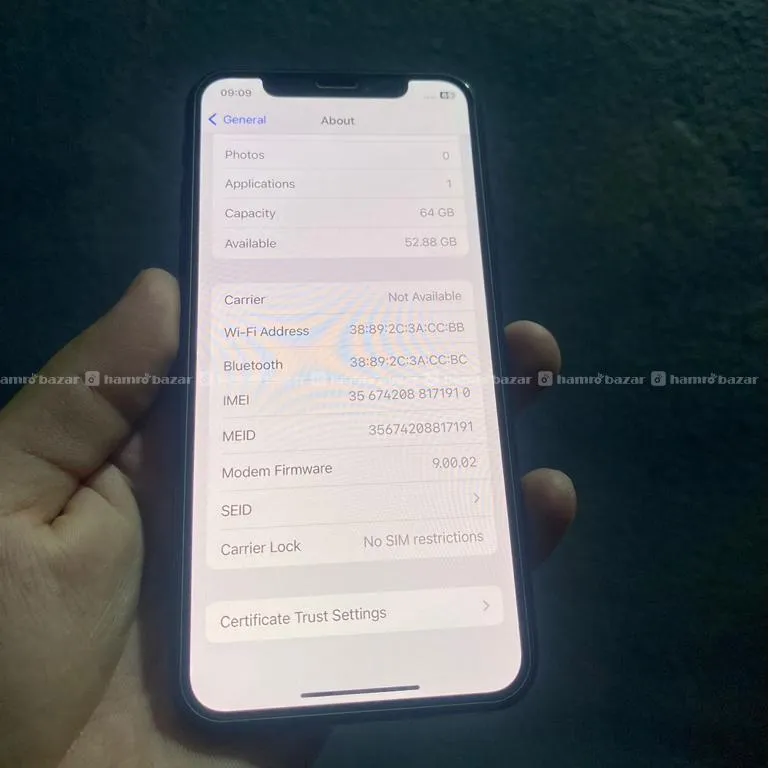 Iphone X 64 gb with BOX 4