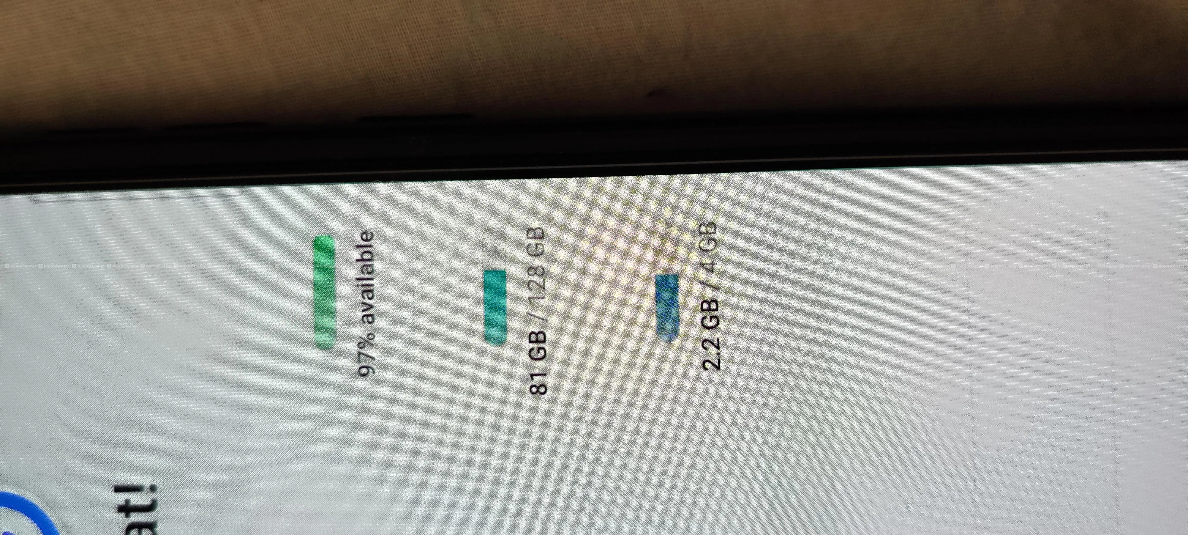 Samsung Galaxy A42 5g phone 4