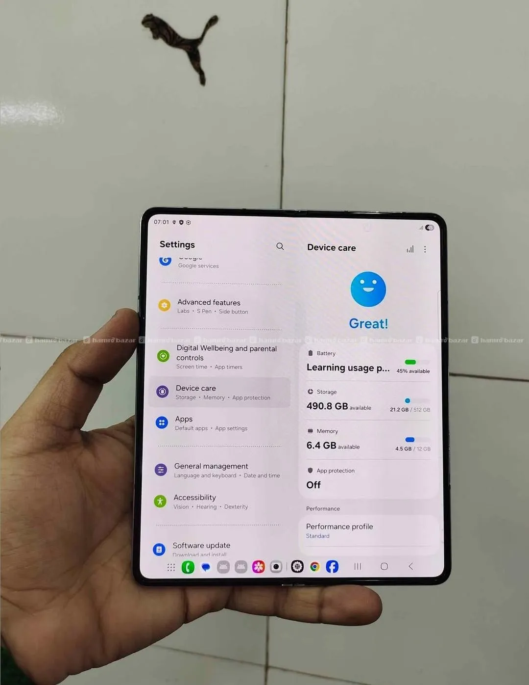 Samsung galaxy Z fold 5 5G 12/512 Urgent sell ‼️ 5
