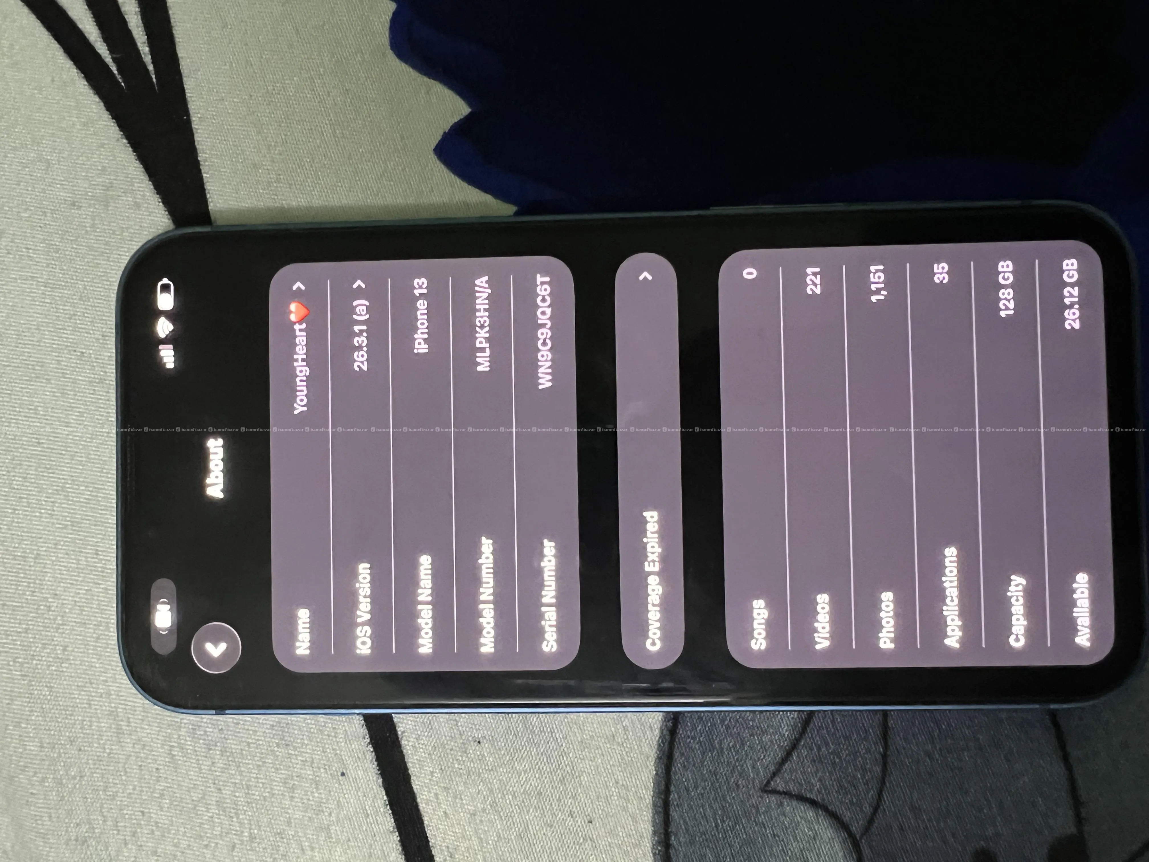 iphone 13 128 non open mobile 4