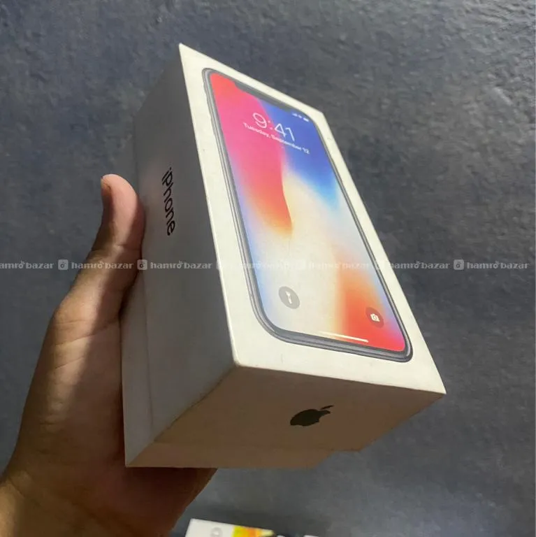 Iphone X 64 gb with BOX 7