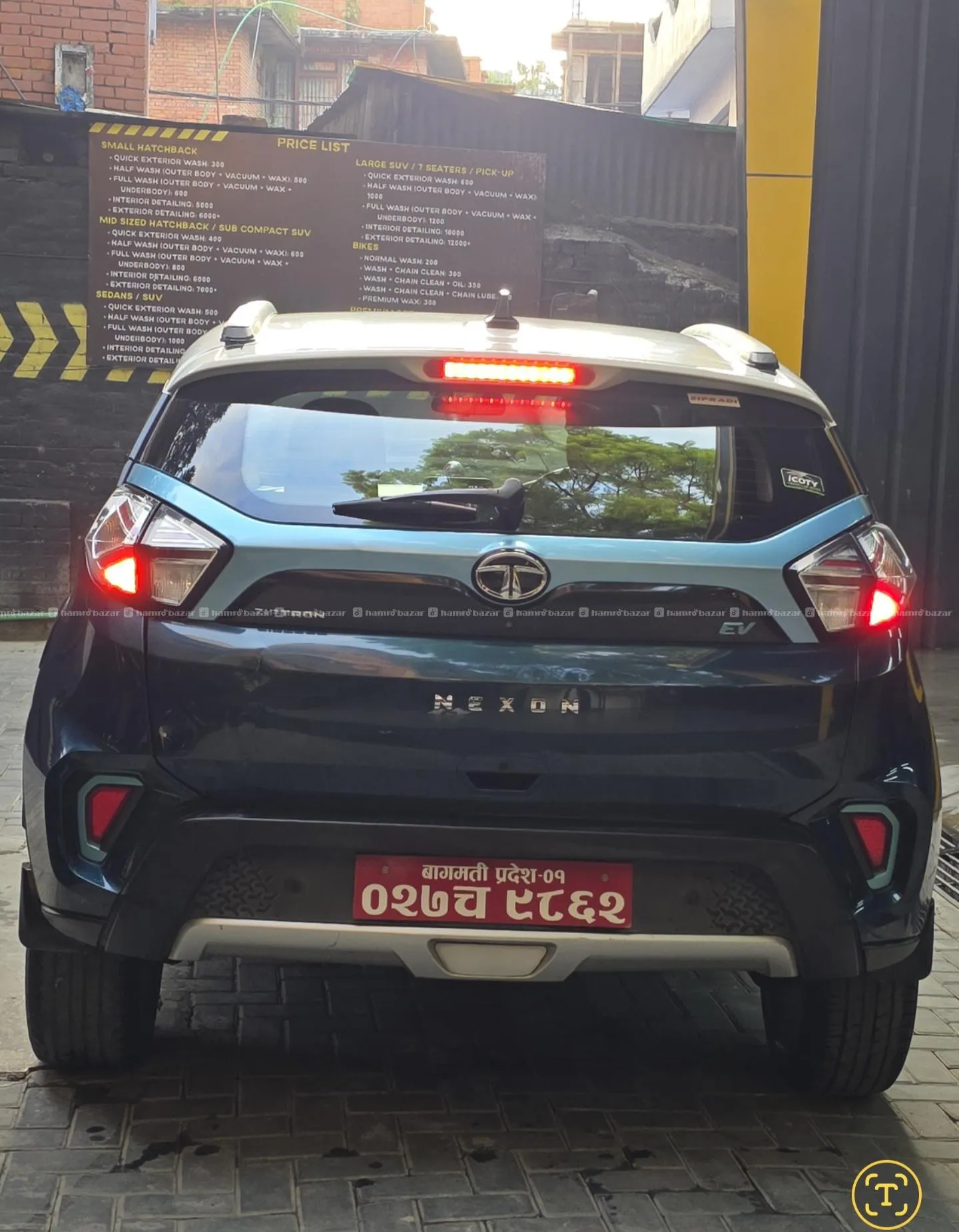 Single hand 2022 model Nexon Ev XZ+ LUX for sale. 2